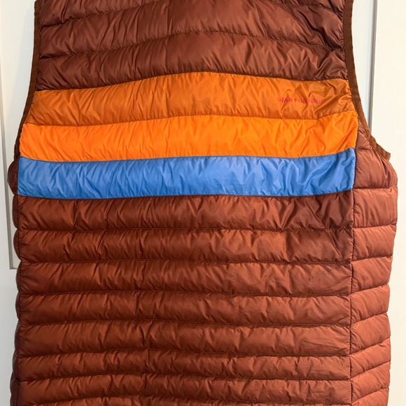 Cotopaxi Men's Fuego Down Vest Acorn Stripes - Picture 3 of 5